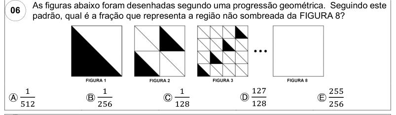 Visual da questão ESA 2024 Q06